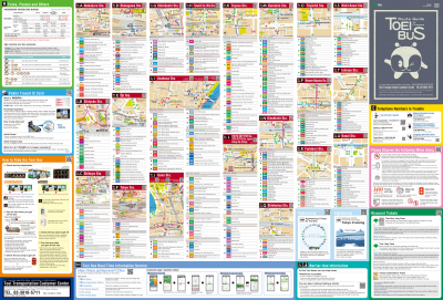 Toei Bus Route Map