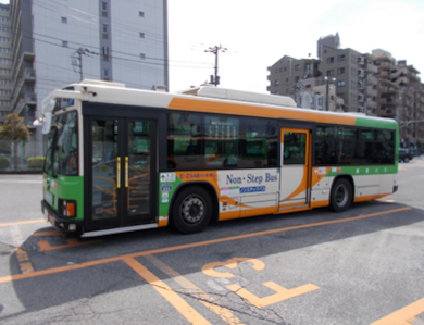 画像：バイオ燃料を使用した都営バス02