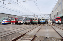 写真:清澄白河駅のパネル