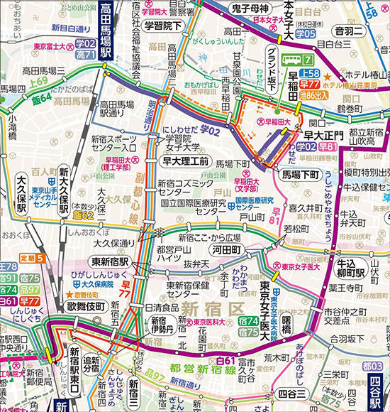 路線図 みんくるガイド 東京都交通局