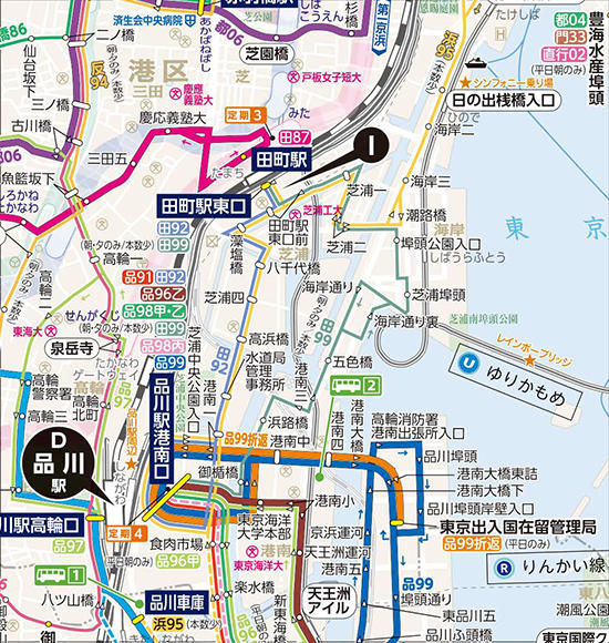 路線図 みんくるガイド 東京都交通局