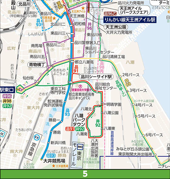 路線図 みんくるガイド 東京都交通局