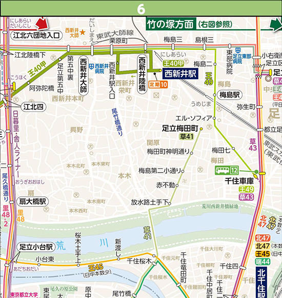 路線図 みんくるガイド 東京都交通局