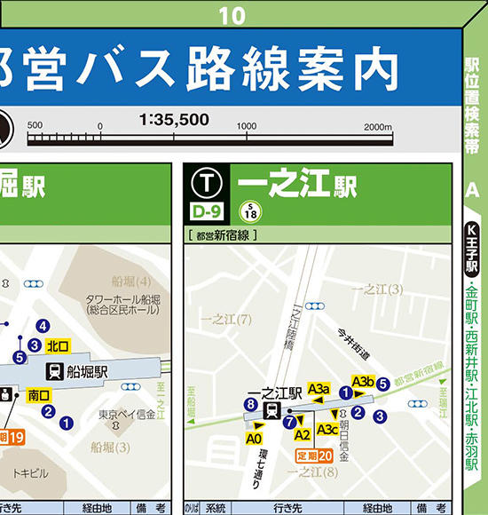 バス 図 都 路線