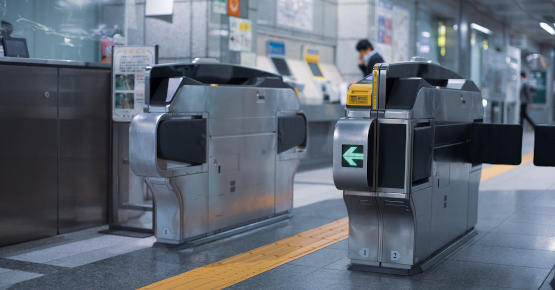 [image] Wide Ticket Gates