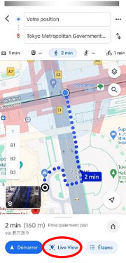 image：④ Sélectionnez « Live View »