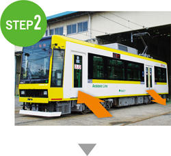 2．Toei Streetcar ไม่มีคนขับ