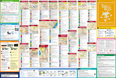 Toei Bus Route Map