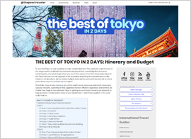 Photo: THE BEST OF TOKYO IN 2 DAYS: Itinerary and Budget