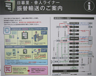 画像：振替輸送のご案内