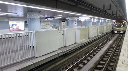 画像：勝どき駅ホーム