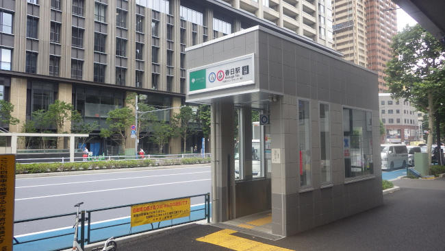 画像：三田線春日駅エレベーター