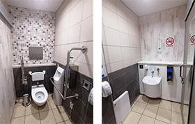 オストメイト用設備の写真 オストメイト用設備の写真