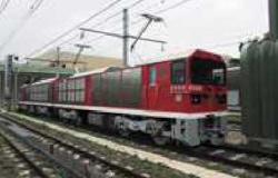 写真：電気機関車（E5000形）