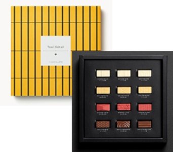 画像：チョコレート「Toei Détail」