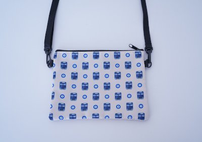 画像:サコッシュのサンプル(裏面)