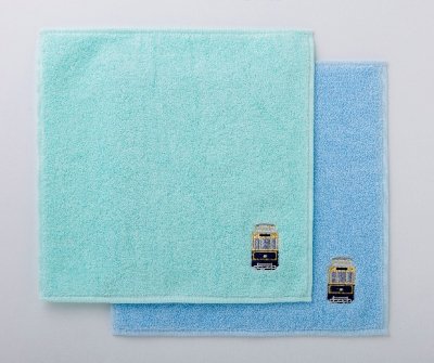 画像：東京さくらトラム 今治ハンドタオル（全2種類）