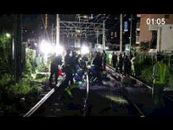 東京さくらトラム 三ノ輪橋方面軌道移設工事 動画サムネイル