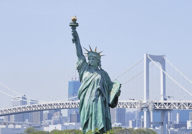 お台場海浜公園エリア