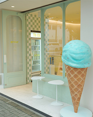 画像：お店の外観