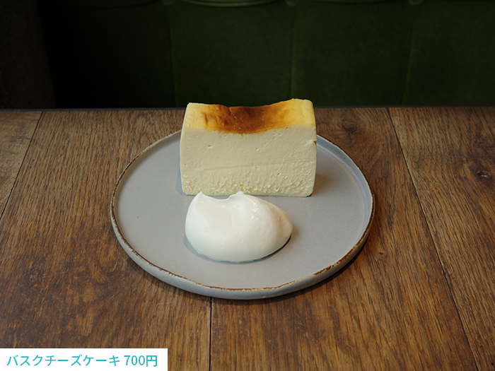 画像：バスクチーズケーキ