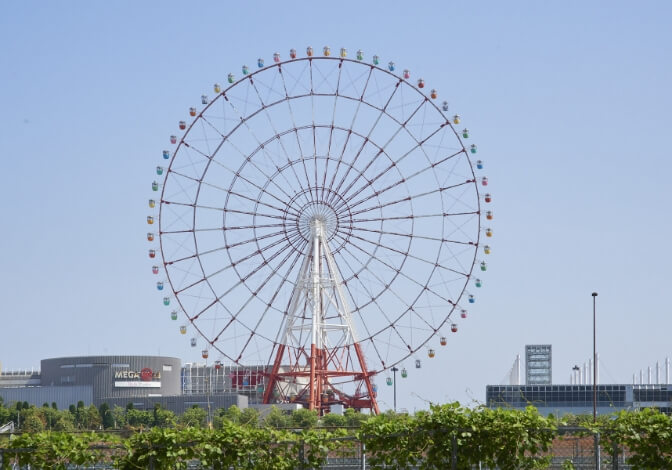 お台場海浜公園エリア