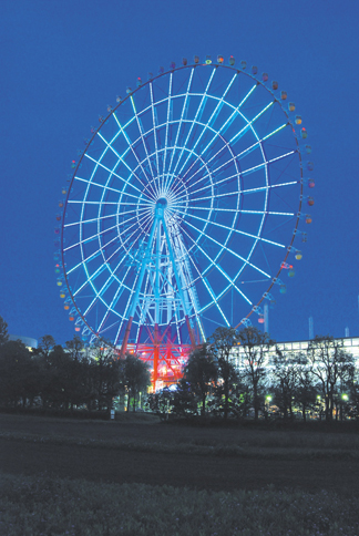 群青色の風景