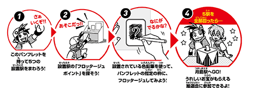 フロッタージュ参加方法