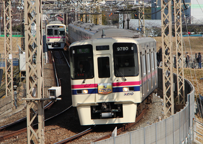 臨時列車「高尾山冬そば号」（昨年の様子）