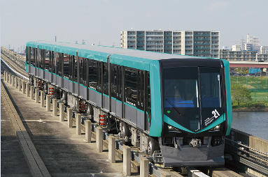 日暮里・舎人ライナー 列車イメージ