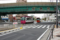 「熊野前」停留場