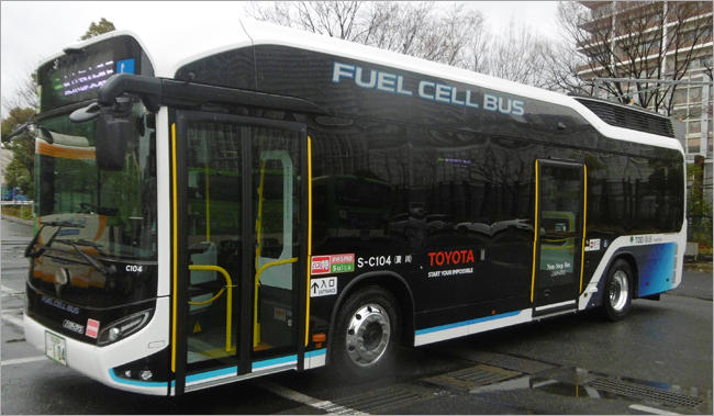 量産型燃料電池バスが導入されました ｜ 東京都交通局