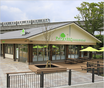 画像:舎人公園BBQ場 画像:舎人公園BBQ場