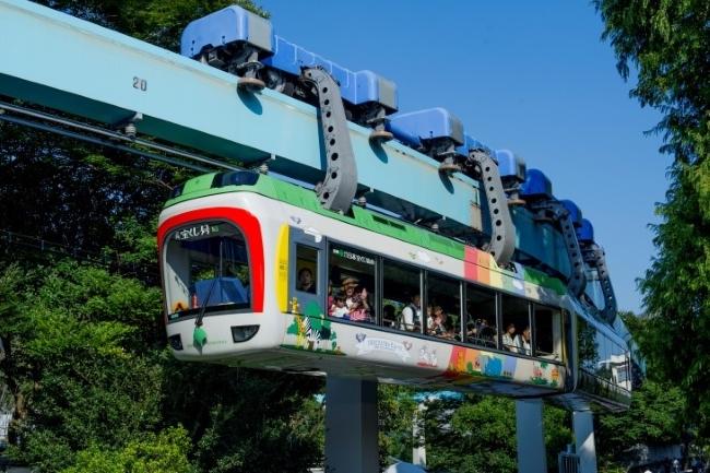 画像：上野動物園モノレール40形車両1