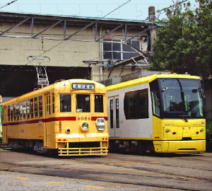 画像2：路面電車