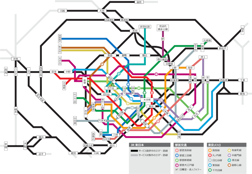 画像：路線図