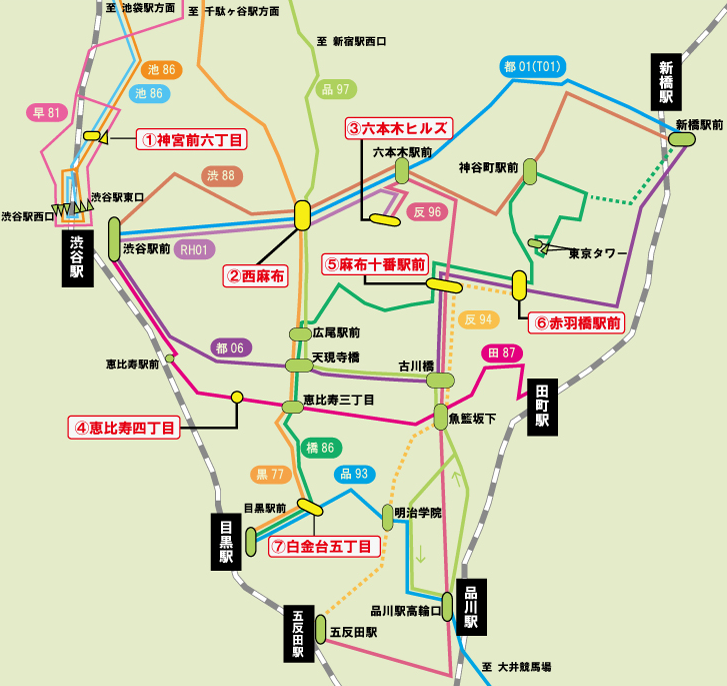 画像：デジタルスタンプラリーのスポット