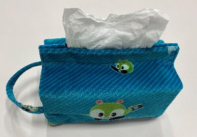 ティッシュボックスカバーの画像