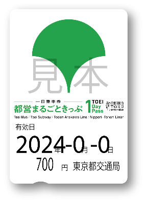 画像：都営まるごときっぷ
