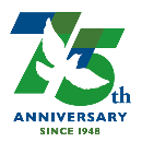 画像：はとバス75周年記念ロゴ