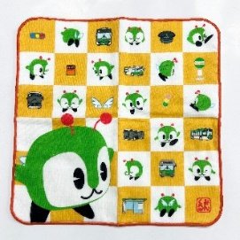 画像：みんくるハンカチタオル