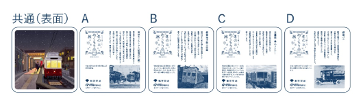 画像：記念コースターデザイン