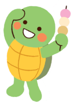 画像：アトレ亀戸公式キャラクター カメレちゃんイラスト
