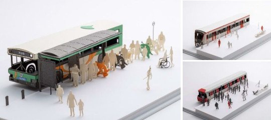 画像：テラダモケイ 都営交通編（都営バス、都営浅草線、都営大江戸線）