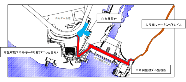 画像：通行止めに関する地図