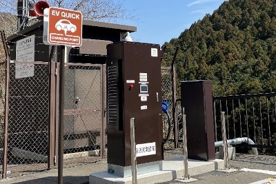 画像：急速充電設備