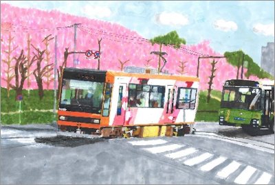 画像：（テーマ2）風景部門の都営交通最優秀賞作品
