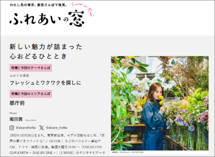 画像：ふれあいの窓ウェブサイト