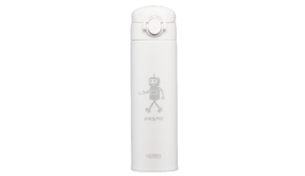 画像：PASMOオリジナルTHERMOS®真空断熱ケータイマグ