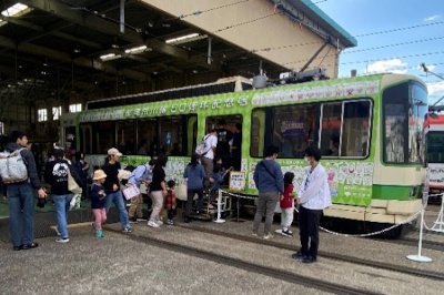 画像：都電荒川線50周年記念号